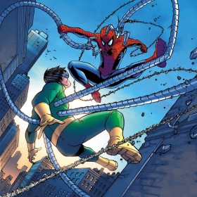 Spiderman vs octopus Spiderman vs octopus
