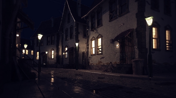 Edgar Allen Poe street