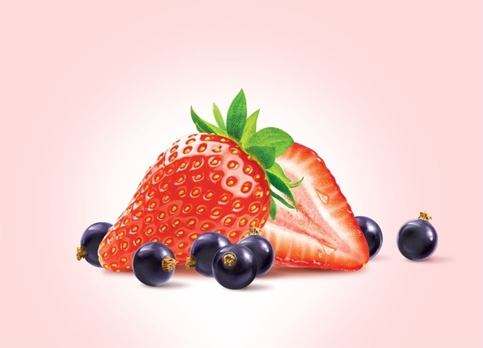 3d aardbei