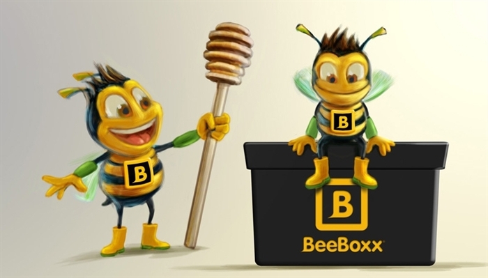 3d bee illustration
