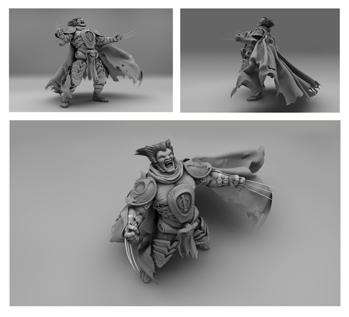 Hogendoorn Wolverine Untextured