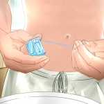 close-up Mann Hände