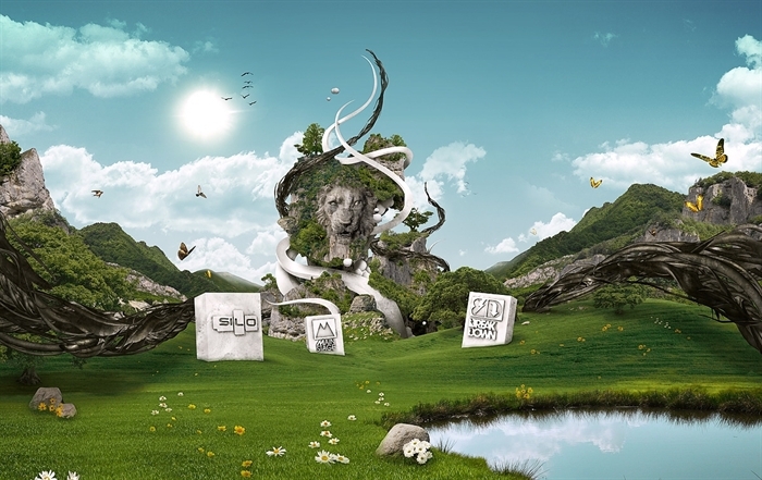 Theo Aartsma illustration 3D typo 59