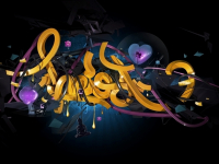 Theo Aartsma illustration 3D typo 11