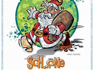 Santa claus cartoon