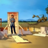The house is gone