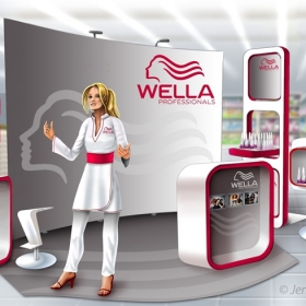 WellaPromostand WellaPromostand