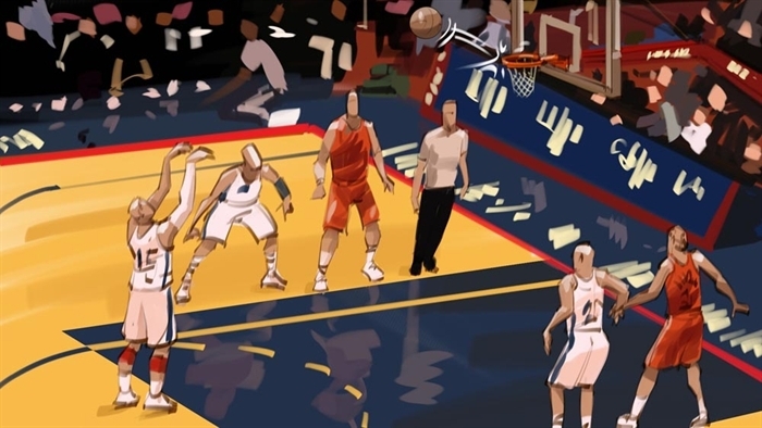Basketball illustration