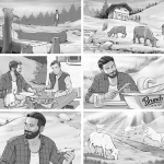 Storyboards, Animatics, Visuals für die MaFo, Moodfilme, Food, P