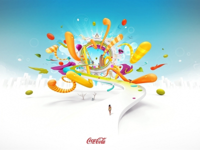 Theo Aartsma illustration 3D typo 43